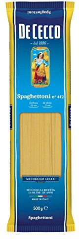 De Cecco 10 x Cecco Spaghettoni Pasta No. 412 500 g