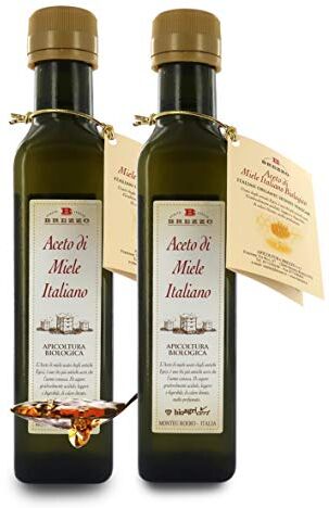 Brezzo Aceto Di Miele Italiano, 250 Ml (confezione da 2 pezzi)