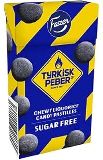 Fazer Tyrkisk Peber Sugar Pastilles 20 Kisten mit 40 g 28oz