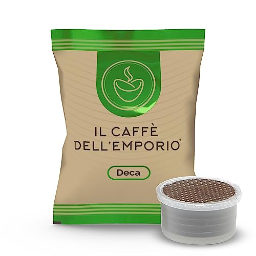 Il Caffè dell'Emporio Capsule Compatibili con Lavazza Espresso Point Miscela Dek Verde Caffe Decaffeinato Deca (300)