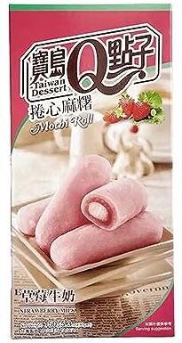 TEA SOUL Mochi Roll 150 gr Fragola e latte