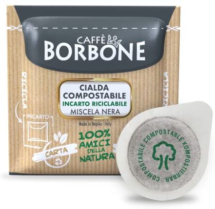 CAFFÈ BORBONE CAFFE' BORBONE MISCELA NERA in cialde ESE 44mm 50pz