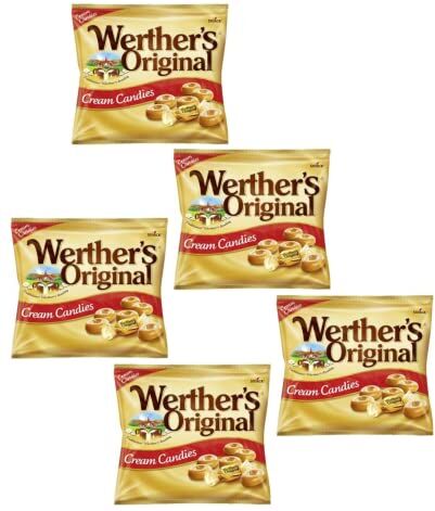 Generico Storck®   Werther's Original Caramelle alla Panna 5 x 150 Gr