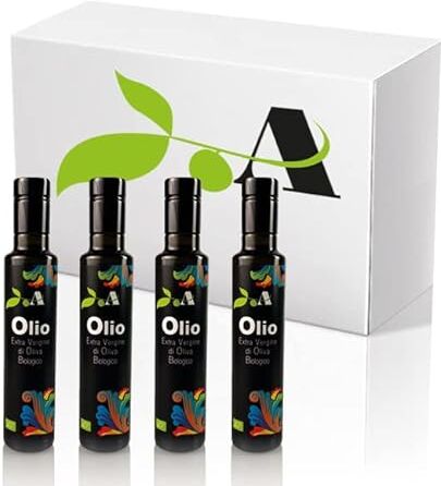 Generico Olio extravergine di oliva BOX RISTORAZIONE 12 PEZZI – OLIO EVO BIO 0.25 L