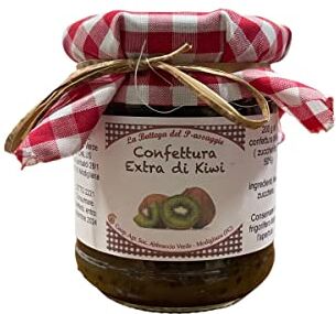 Generico La Bottega del Passaggio Confettura Extra di Kiwi Prodotto Romagnolo 200 gr