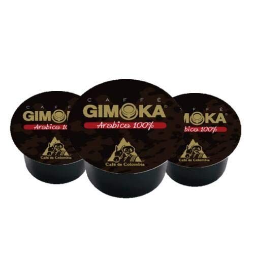 Gimoka 100 Capsule Compatibili Lavazza Blue  Caffe' De Columbia 100% Arabica