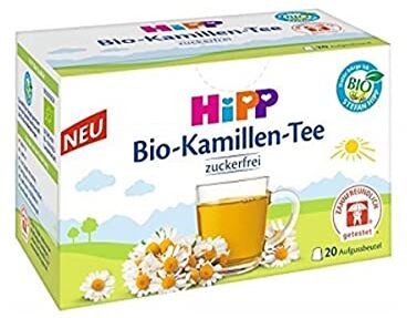 HiPP Tè di camomilla biologico , 20 bustine di infuso, 30g