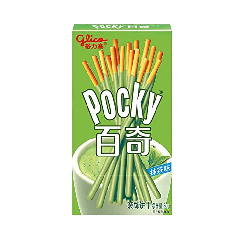 TEA SOUL Pocky Glico • Gusto Matcha • Confezione 50 Grammi •