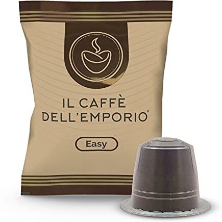 Il Caffè dell'Emporio Capsule Caffe Compatibili con Nespresso Respresso Miscela Easy Blu Classica (300)