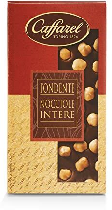 Lindt Caffarel Tavoletta Cioccolato Fondente con Nocciole Intere, 150g