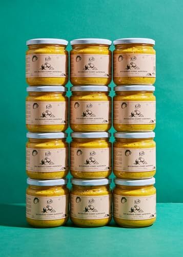 KoRo Crema spalmabile al mango e curry bio   12 x 380 g