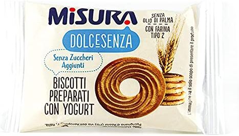 Misura Bis Biscotti  Dolce Senza Frolini allo Yogurt Monoporzione 140 Pezzi Hotel