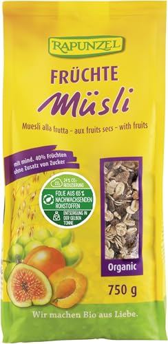 Rapunzel Ki Group 50858  Fruit Muesly Biologico, 750 grr