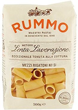 Rummo Mezzi Rigatoni Gr. 500 [confezione da 12]