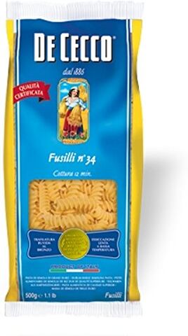 De Cecco Pasta Fusilli n° 34 5 x 500 gr.