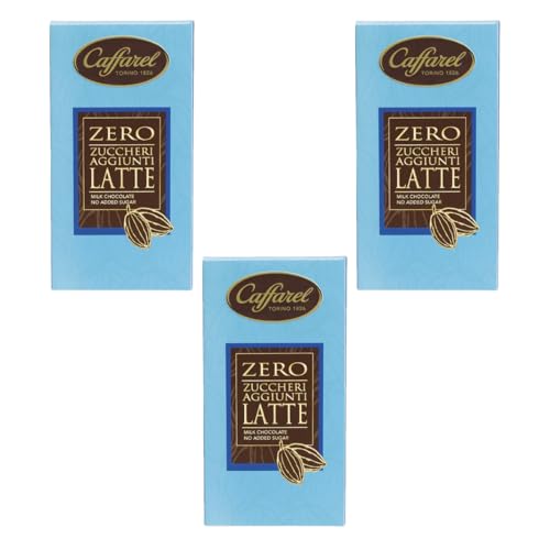 Generic Tavolette Cioccolato al Latte Caffarel Zero Zuccheri 3 x 100 g