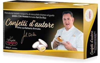 CRISPO Sal De Riso Confetti d'Autore BABà CON PANNA,1000 g