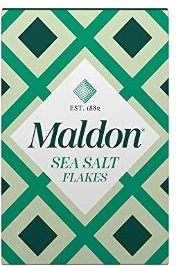 Maldon Salt, Fiocchi di Sale Marino, Freschezza Intensa, Ideale per Esaltare il Gusto dei Piatti, Confezione da 250gr