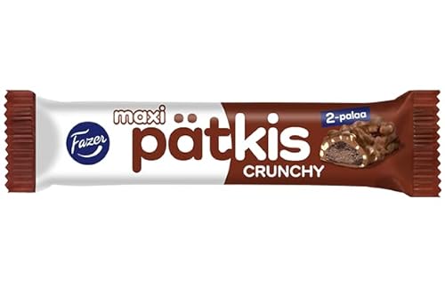 Fazer Patkis Maxi Crunchy Chocolate 20 Stöcke von 55 g 38 Unzen