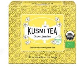 Generico Kusmi Tea   Verde Gelsomino   Tè Verde Biologico Profumato Gelsomino   Kusmi Tea 20 Bustine (40 Gr)   Tè Verde BIO