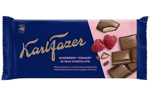 Fazer Karl  Raspberry Yogurt Chocolate 20 Riegel von 121 g 86 Unzen
