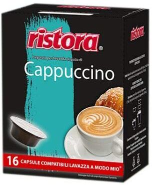 Ristora 128 Capsule Compatibili A Modo Mio  Cappuccino