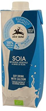 Alce Nero 4 X 500ML BEVANDE BIOLOGICHE  RISO SOIA AVENA MANDORLA FARRO RISO BASMATI POSSIBILITA' ORDINE MISTO (SOIA)