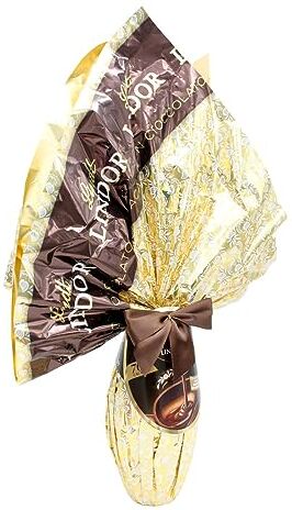 Lindt UOVO PASQUA  LINDOR CIOCCOLATO FONDENTE 70% DOPPIO STRATO 360gr DOPPIA SORPRESA