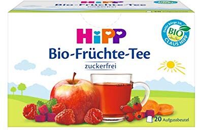 HiPP Tè biologico alla frutta , 20 bustine per infusione, 40 g