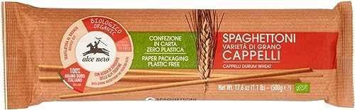 Generic ALCE NERO SPAGHETTONI DI FARINA DI GRANO SENATORE CAPPELLI 500gr (5 CONFEZIONI DA 500gr)