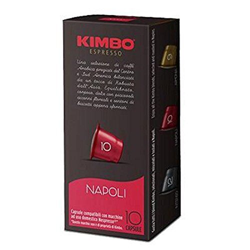 Kimbo 120 CAPSULE  MISCELA NAPOLI ARABICA COMPATIBILITA' NESPRESSO RESPRESSO