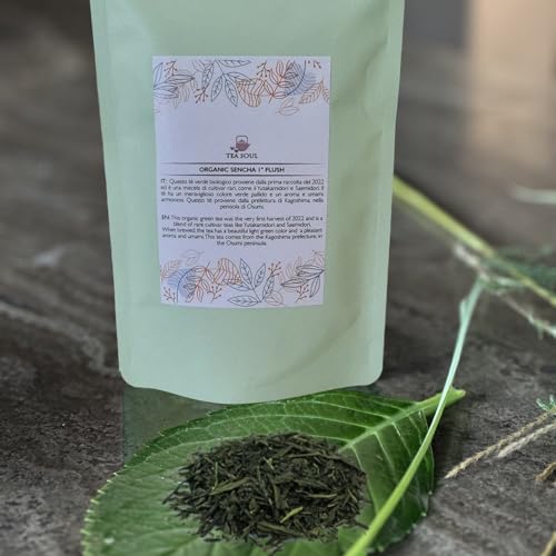 Tea Soul Tè verde Biologico Sencha 1° Flush 50 gr