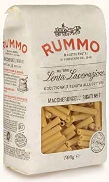 Rummo Maccheroncelli Rigati N.7 Pacco da 16 x 500 gr