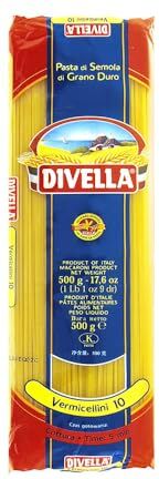 Generic DIVELLA VERMICELLINI 500 gr. (10 CONFEZIONI DA 500gr)