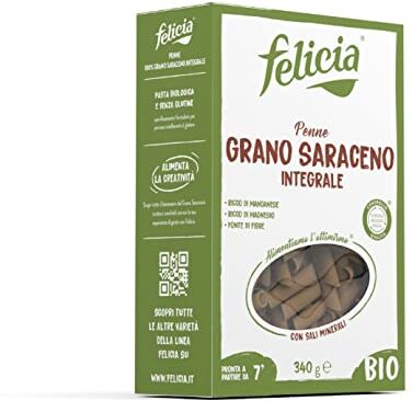 felicia Penne Rigate Pasta di Grano Saraceno 340 gr [confezione da 6]