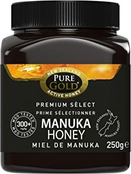 Pure Miele di Manuka Selezionato Premium 300+ MGO 250G