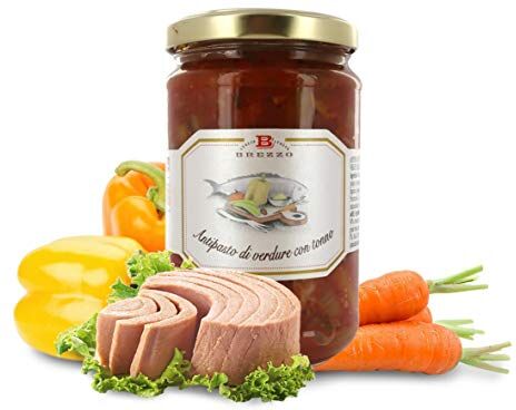 Brezzo Antipasto Di Verdure Con Tonno, 290 Grammi