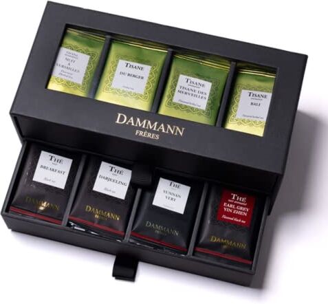 Generico Dammann Frères   Cofanetto Tè & Tisane Assortite   Tè Confezione Regalo 56 Bustine (110.6 Gr)   Tè Bustine Confezioni   Miscele Tè Miste   Degustazione Infusi Tisane