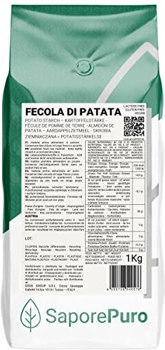 SaporePuro Fecola di Patate 1 kg Senza Glutine