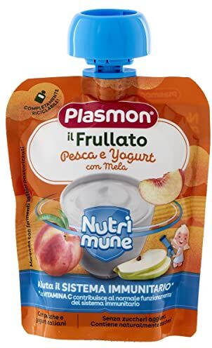 Plasmon Frullato Nutrimune Pesca Yogurt 6x85g