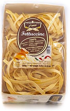 La Fabbrica della Pasta di Gragnano Fettuccine all'uovo 250g Cartone 12 Pezzi