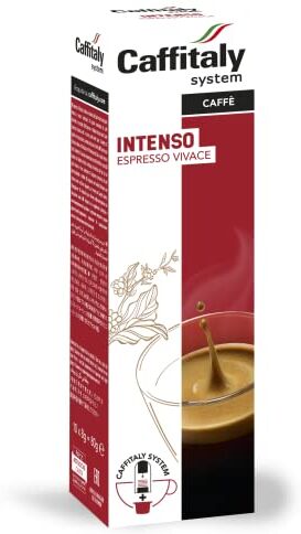 Caffitaly 100 CAPSULE  SYSTEM E' CAFFE' INTENSO (10 BOX DA 10PZ)