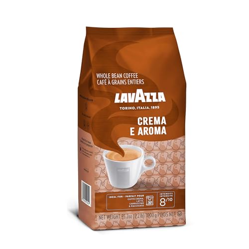 Lavazza Crema e Aroma Coffee Beans, 2.2-Pound Bag
