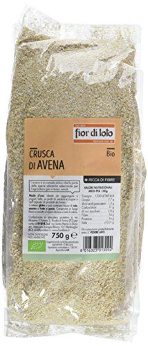 Fior di Loto Crusca di Avena 750 gr [confezione da 3]