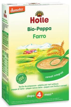 Holle Pappa Di Farro Integrale: Dopo I 4 Mesi 30 g