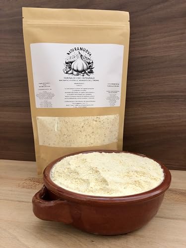 Generic Farina di Ceci Italiani Integrale Macinata a Pietra al Momento dell'ordine Naturalmente Priva di Glutine 1 Kg In Sacchetto di Kraft Richiudibile