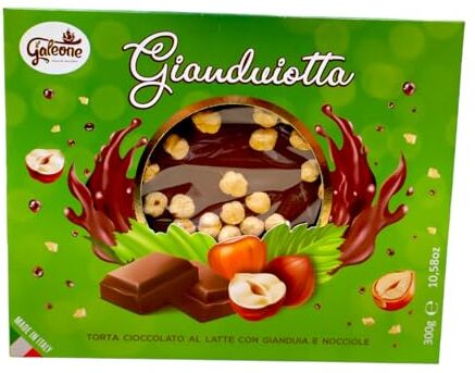 Generic Gianduiotta torta al cioccolato al latte con gianduia e nocciole g.300