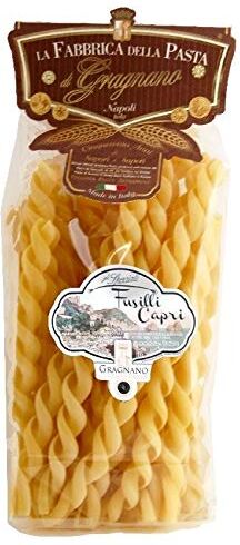 La Fabbrica della Pasta di Gragnano Fusilli CAPRI Lavorati a mano IGP 500 Gr.