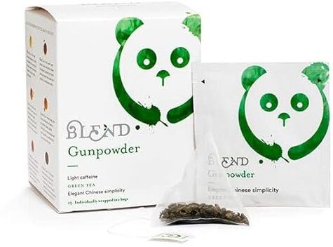 Generico Blend Tea   Tè Verde Cinese Gunpowder   Tè Verde Gunpowder 15 Piramidi (30 Gr)   Gunpowder Verde Cinese Bustine