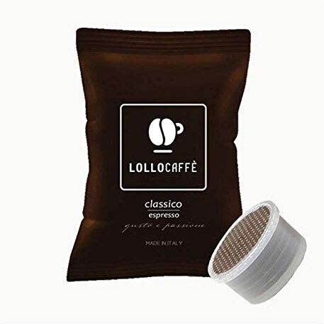 Lollo Caffè 200 Capsule Compatibili Lavazza Espresso Point Lollo Caffe' Classico Espresso